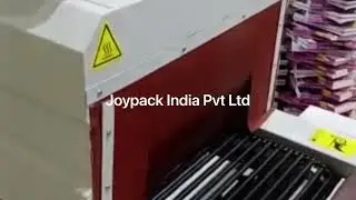 Notebook shrink wrapping machine, Automatic notebook packing machine JOYPACK