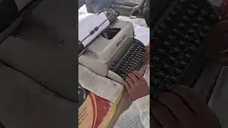 Hindi typing machine #shortvideo #viralvideo #0subscribers #dibai #aligarh
