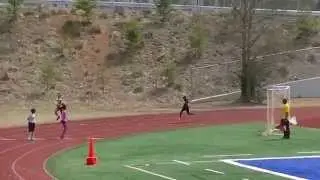 Track Georgia 10yr Girls 1:07.98s 4x100m Relay CCYTL 2015