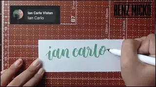 RANDOM NAMES CALLIGRAPHY