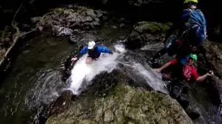 Gorge Walking @ Dinas Rock