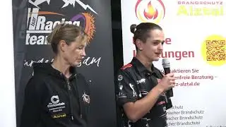 Ben Iken und Teammanagerin Sylvia Liebmann erkl&auml;ren, warum der Ostfriese f&uuml;r Inn-Isar-Devils f&auml;hrt