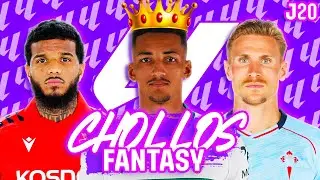 CHOLLOS FANTASY para LA JORNADA 20! 🔥 Menos de 10 MILLONES!