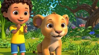 Baby Lion Missed the Jungle Parade 🦁 | Kids Songs & Nursery Rhymes