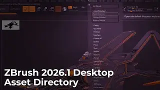 Getting Started with ZBrush Desktop - Asset Directory