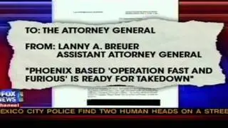 When did Eric Holder actually know about Fast and Furious?