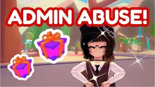 🔴 Admin ABUSE!!! #adoptme #roblox