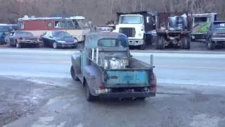 49 ford truck hemi powered top loader 4-speed daily driver