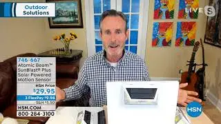 Atomic Beam SunBlast Plus Solar Powered Motion Sensor