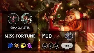 Miss Fortune Mid vs Diana - EUW Grandmaster Patch 9.18