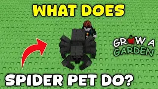 What Does Spider Do In Grow A Garden | How To Get Spider In Grow A Garden | Roblox