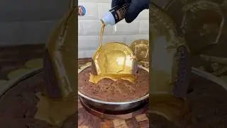 Денежный пирог из печенья 💰 #шорты