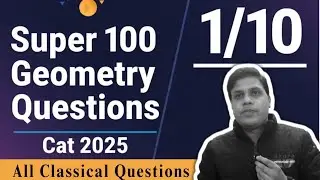 Geometry Revision For CAT 2025 | Geometry for CAT Exam 2025 | Geometry Questions | Vivek Sharma 