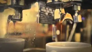 delicious coffee at Hilton hotel