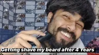 SHAVED MY BEARD! after 4 years family reaction (Rahukaaal)