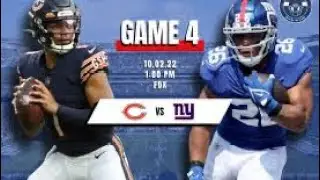 GBFL  |  Week 4  Full Game  |  Bears VS Giants