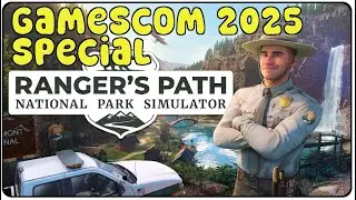 Gamescom 2025 👀 | Gameplay-Einblick in Rangers Path: National Park Simulator! 🎥