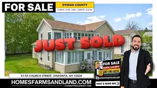 🏡 Just Sold! Prime Multi-Family Property in Oneonta, NY | Kevin Lucero Real Estate