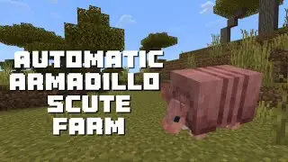 Automatic Armadillo Scute Farm | Minecraft Bedrock 1.21