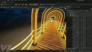 Entry Design with Lighting for Event in Unreal Engine | By Vibrant Zone Studios #vibrantzone #entry