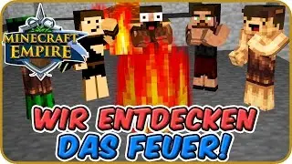 🔥 WIR ENTDECKEN FEUER! 🔥 - Minecraft EMPIRE 🍖 #02 mit ALLEN | Earliboy