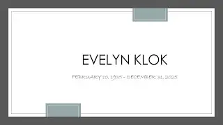 Living Hope CRC | Evelyn Klok Memorial January 23, 2026