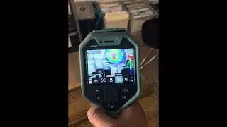 Messing around with the Acoustic Imager from Fotric. I see so much potential 🤘🏻