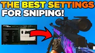 The BEST Settings for Sniping on Black Ops Cold War!