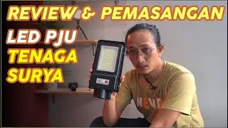 Review LED PJU  Solar Cell 180 Watt - Lampu Tenaga Surya Hemat Energi