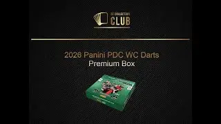 435 Serial Number Darts Break - 2026 Panini PDC WC Darts Premium Box (2026-01-06)