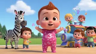 Number Fun 123 Ride 🔢🎢🎶 Fun Kids Song | Numbers & Learning Adventure