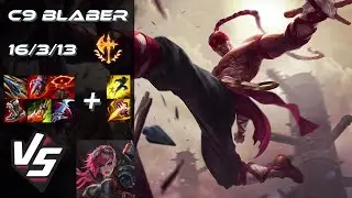 Cloud9 Blaber JUNGLE Lee Sin vs Vi - NA Challenger Patch 14.7