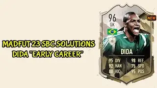 EASY!! Madfut 23 Dida Early Career Sbc Solutions