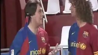 Crackovia El Barça ensaya la celebracion de liga