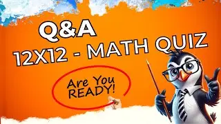 50 Tough Multiplication Table Questions Up to 12x12  Challenging Math Quiz