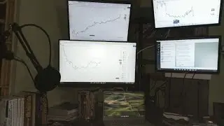 create four monitor stock trading setup within a small budget of 60k
