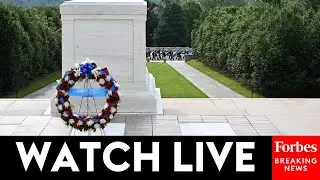 WATCH LIVE: A Veterans Day Ceremony Is Held At Arlington National Cemetery