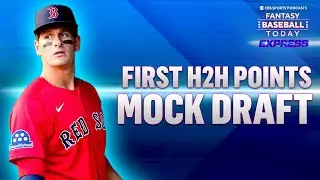BIG RISERS In Our First 2026 H2H Points Mock Draft!! | Fantasy Baseball Advice