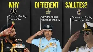 DIFFERENT SALUTES OF INDIAN ARMED FORCES || INDIAN ARMY NAVY AIR FORCE SALUTE