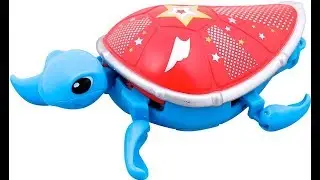 как плавает черепашка Little Live Pets