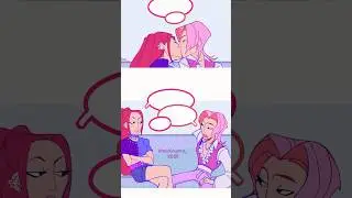 Mira & Romance Saya Finally Kiss?! 😳💘 | K-Pop Demon Hunters Comic Dub