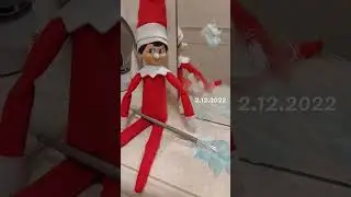 #shorts Zač&iacute;n&aacute; se to vymykat kontrole... [Elf on the Shelf Idea 2]