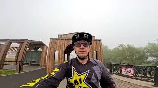 MTB. Silent Hill, fast mountain bike run. Сайлент Хилл на горном велосипеде 😂.