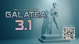 Galatea 3.1 Digital Statue - Available For Digital Download