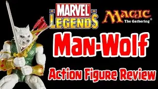 Man-Wolf - Marvel Legends x Magic the Gathering (Action Figure Review)