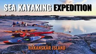 Sea kayaking expedition to the outermost archipelago! Kayak camping trip to Håkanskär, Itiwit X500