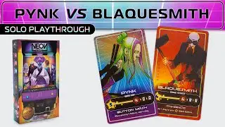 Pynk vs Blaquesmith | Neon Reign | Solo Playthrough Hard Mode