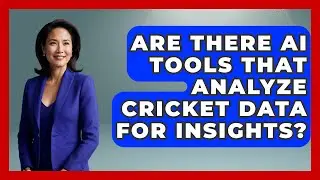 Are There AI Tools That Analyze Cricket Data for Insights? - Cricket Stats Zone