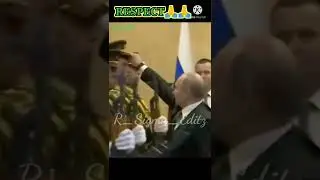 Vladimir Putin's Respect for the Military personnel #shorts