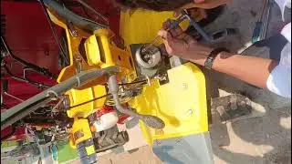 Installation Of Water Pump Attachment In 7 HP Power Weeder 